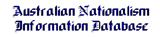 Australian Nationalism Information Database